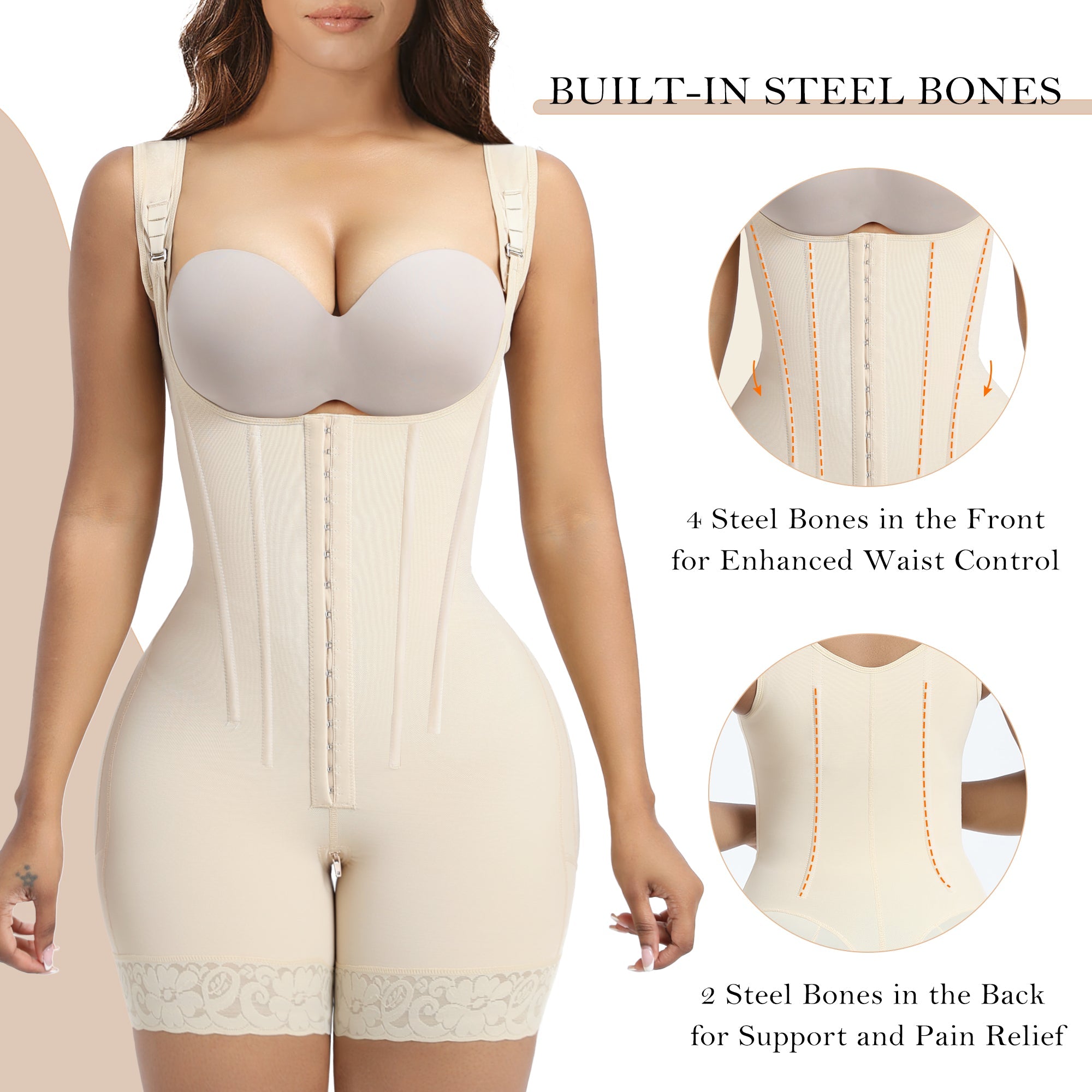 YIANNA Fajas Colombianas Moldeadoras Shapewear