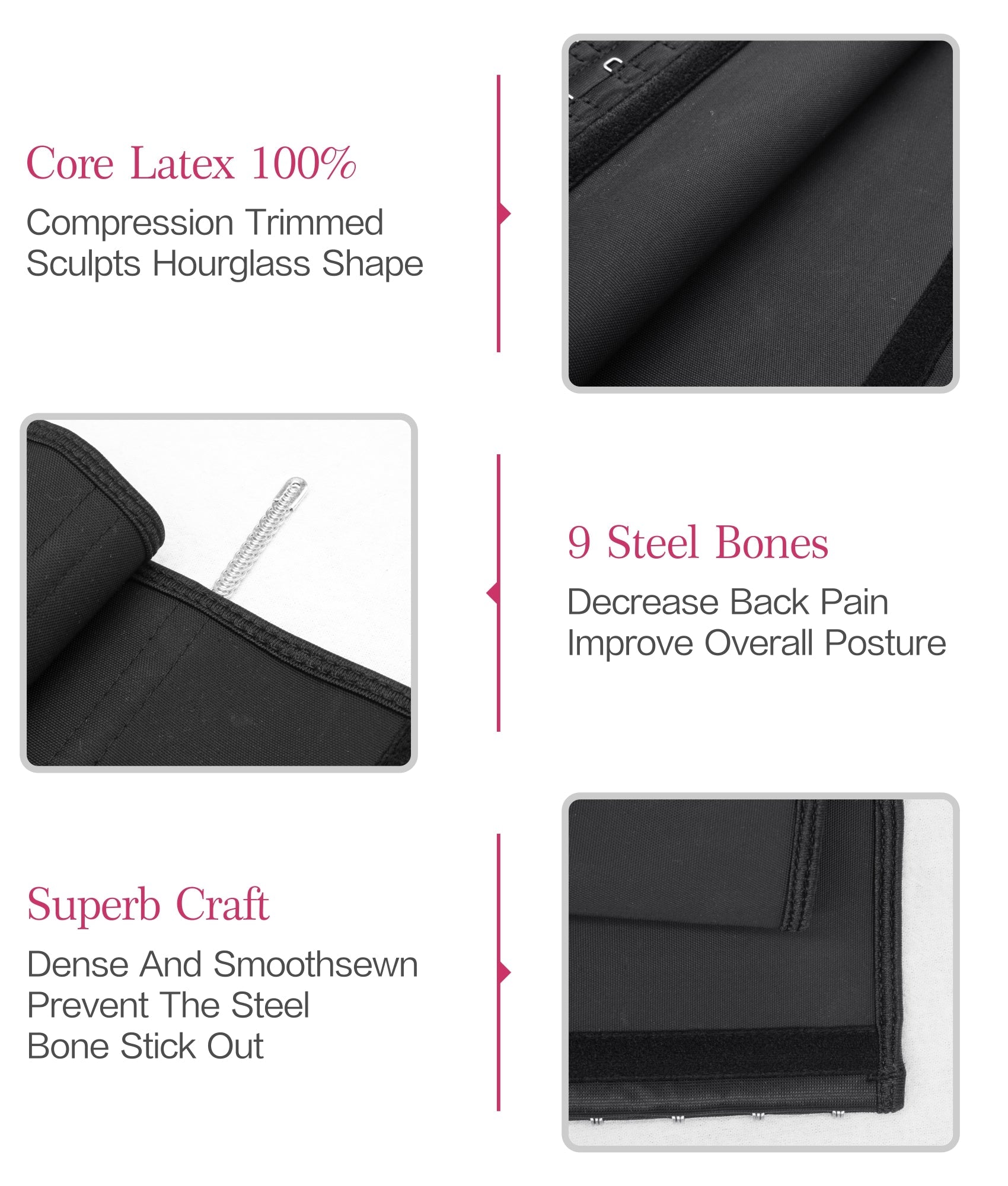 YIANNA Long Torso Waist Trainer