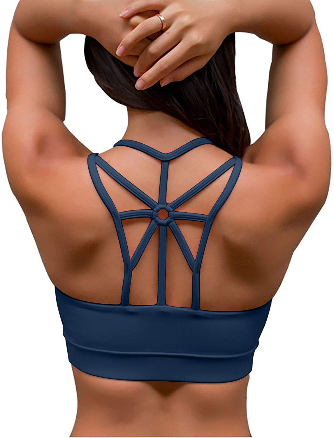 YIANNA Padded Sports Bra For