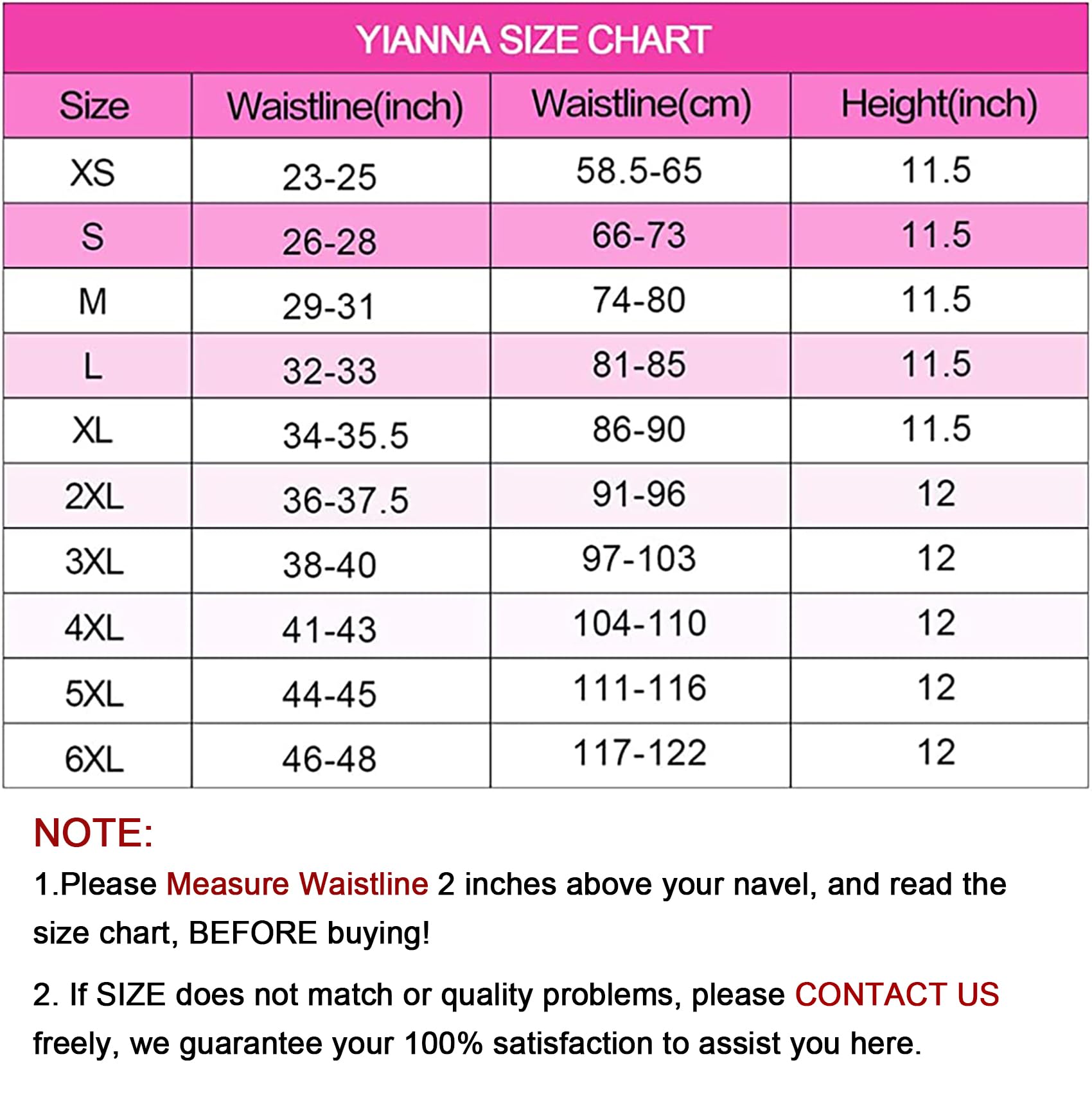 YIANNA Womens Plus Size Waist