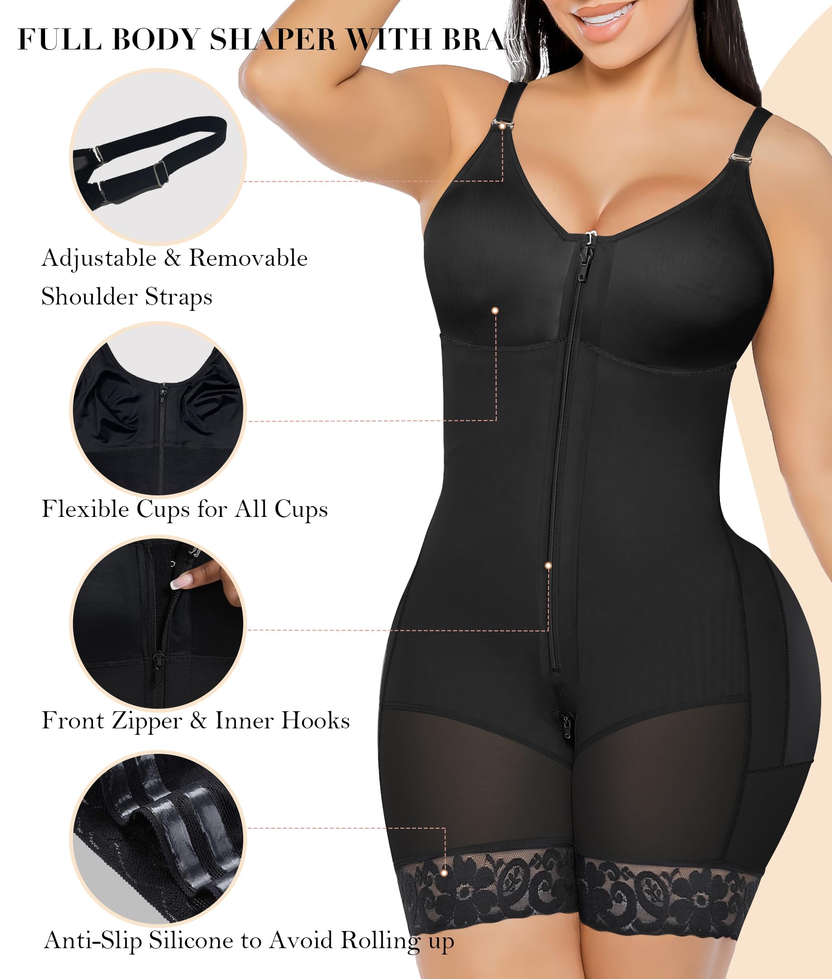 YIANNA Fajas Colombianas Postpartum Shapewear