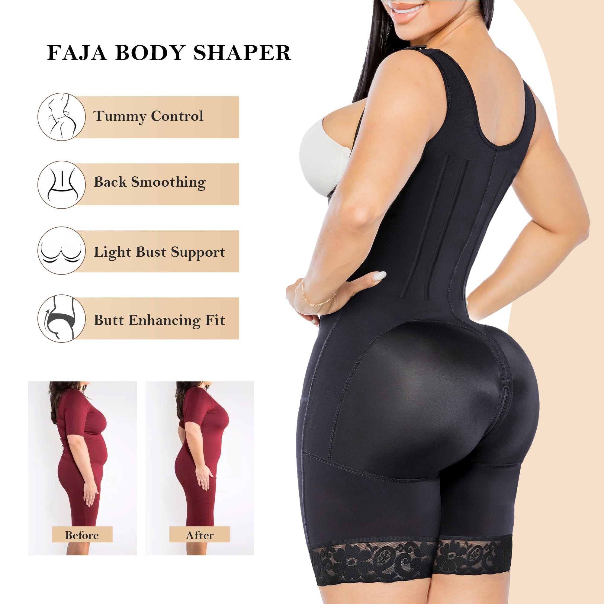 YIANNA Fajas Colombianas Postpartum Shapewear