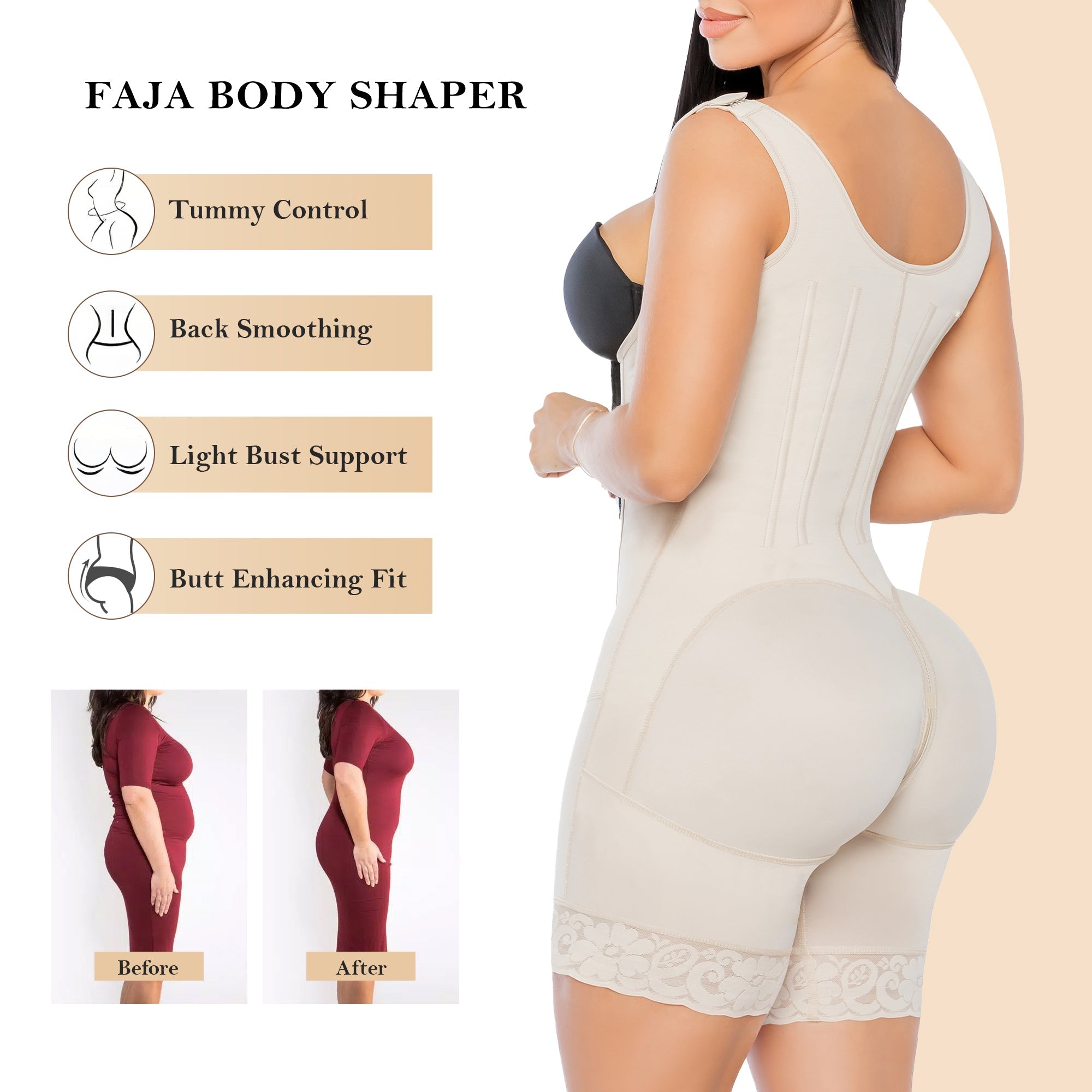 YIANNA Fajas Colombianas Postpartum Shapewear