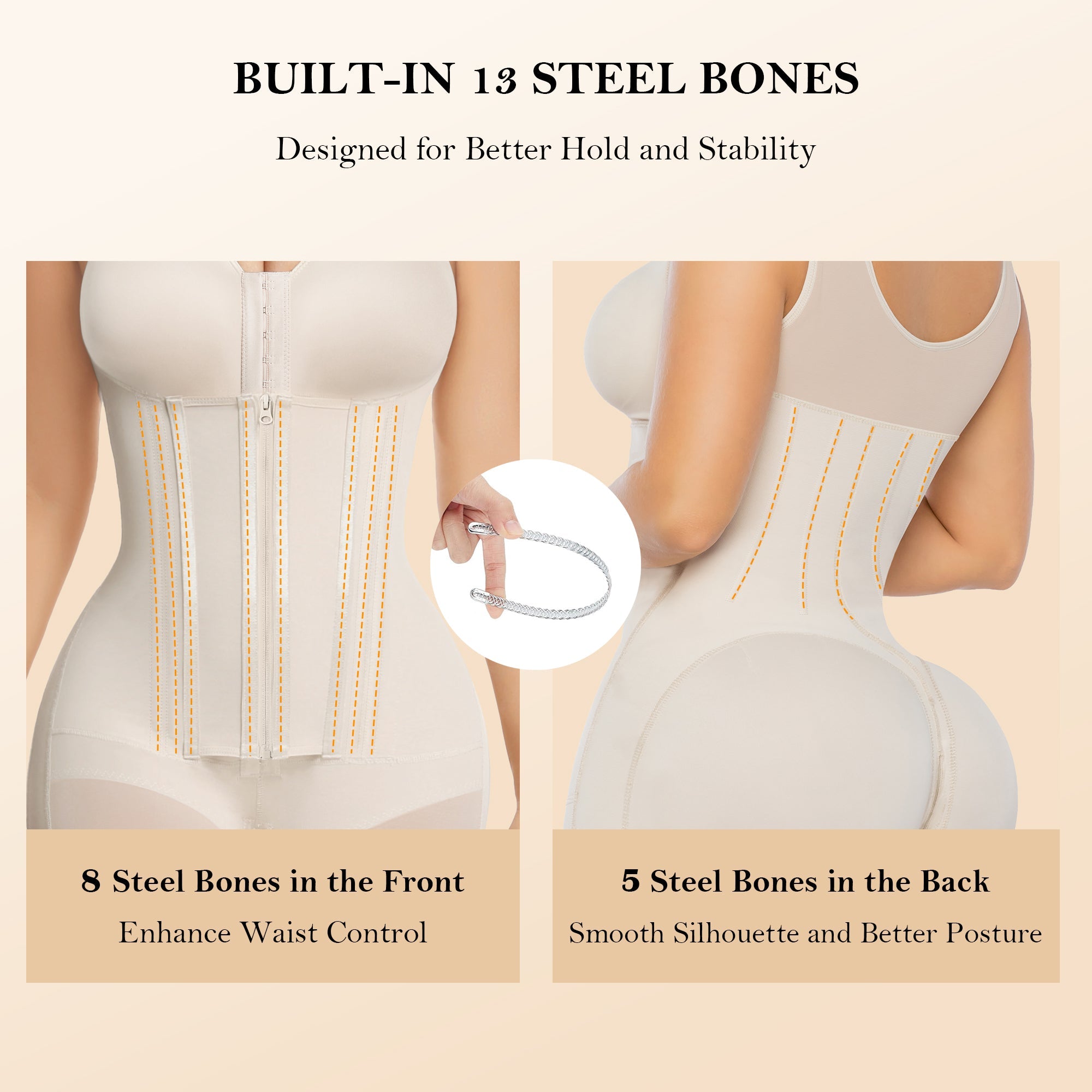 YIANNA Overbust Fajas Colombianas Moldeadoras