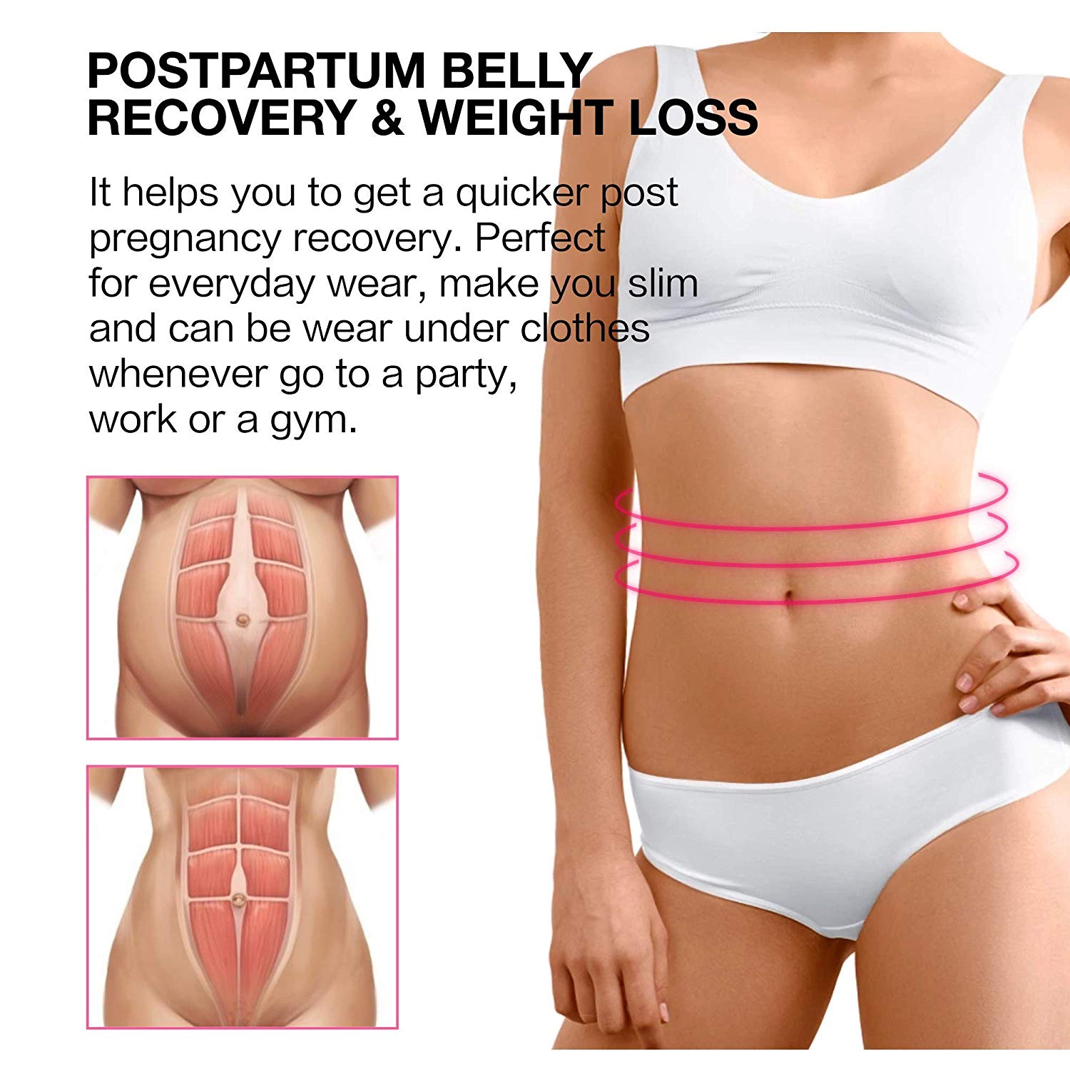 YIANNA Womens Waist Trainer Corset