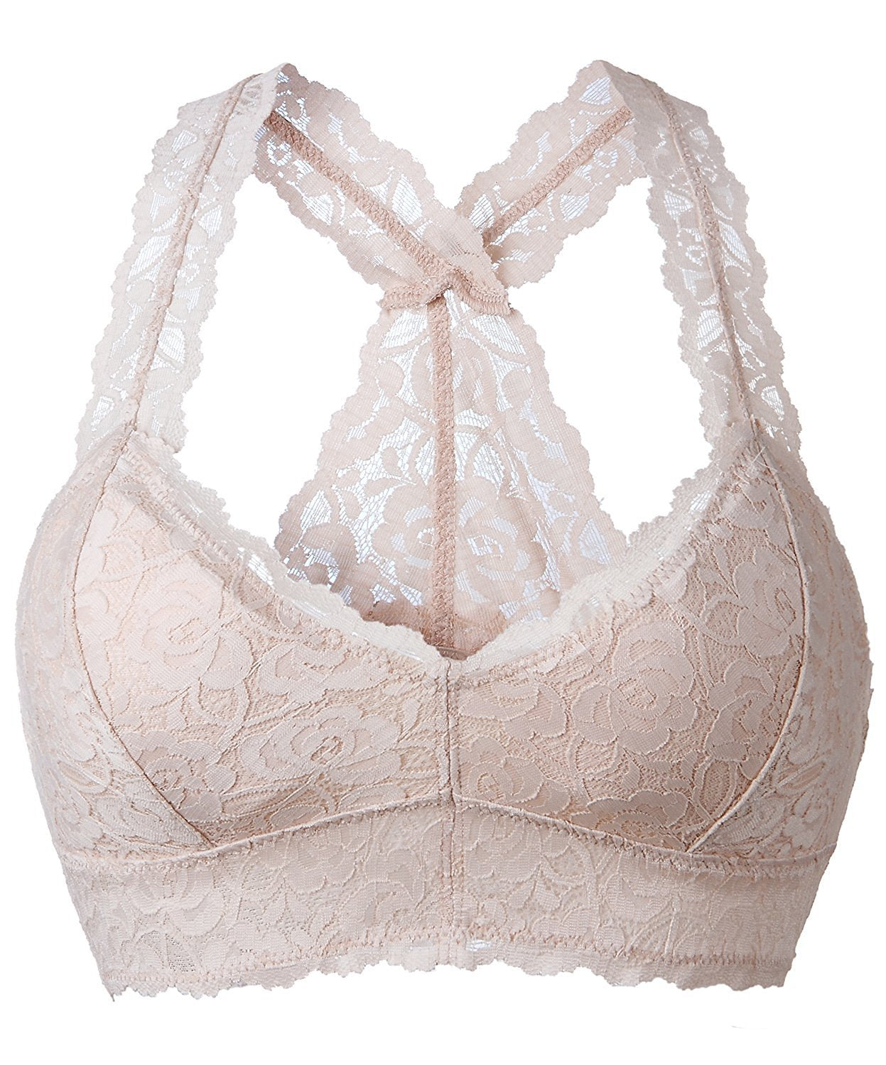 yianna Lace Bralette with the shopify logo
