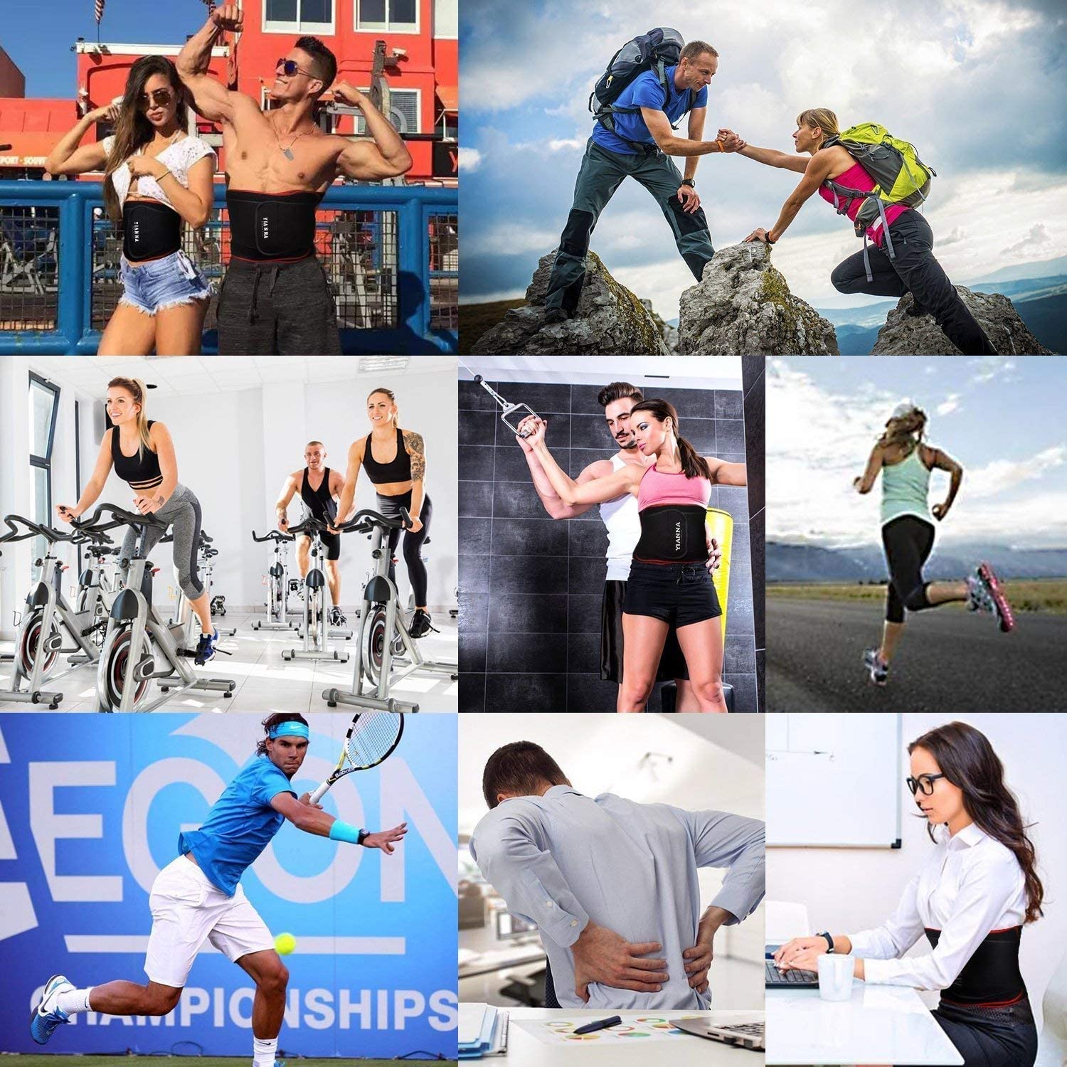 YIANNA Waist Trainer Slimming Body