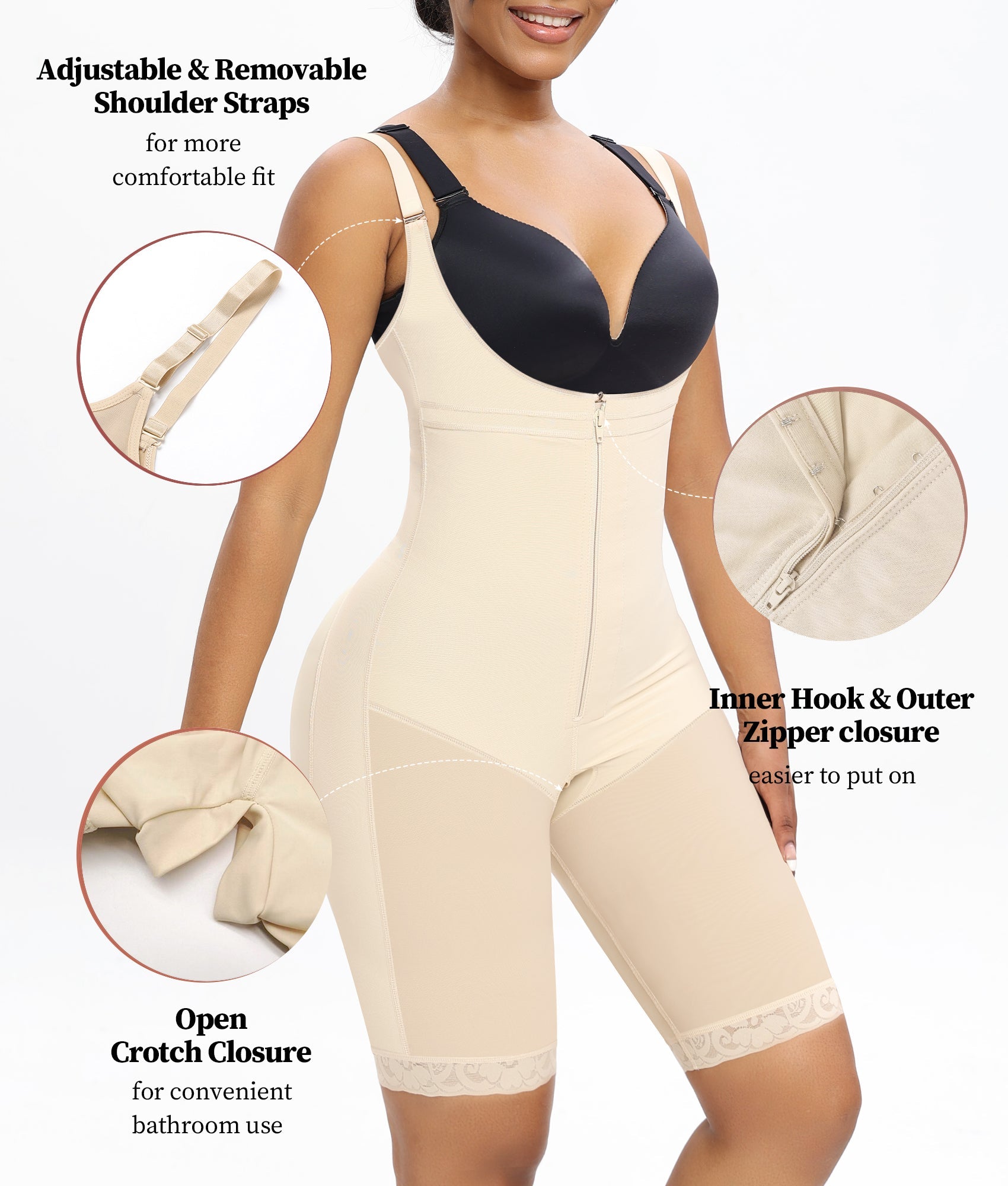 YIANNA Fajas Colombianas Moldeadoras Shapewear