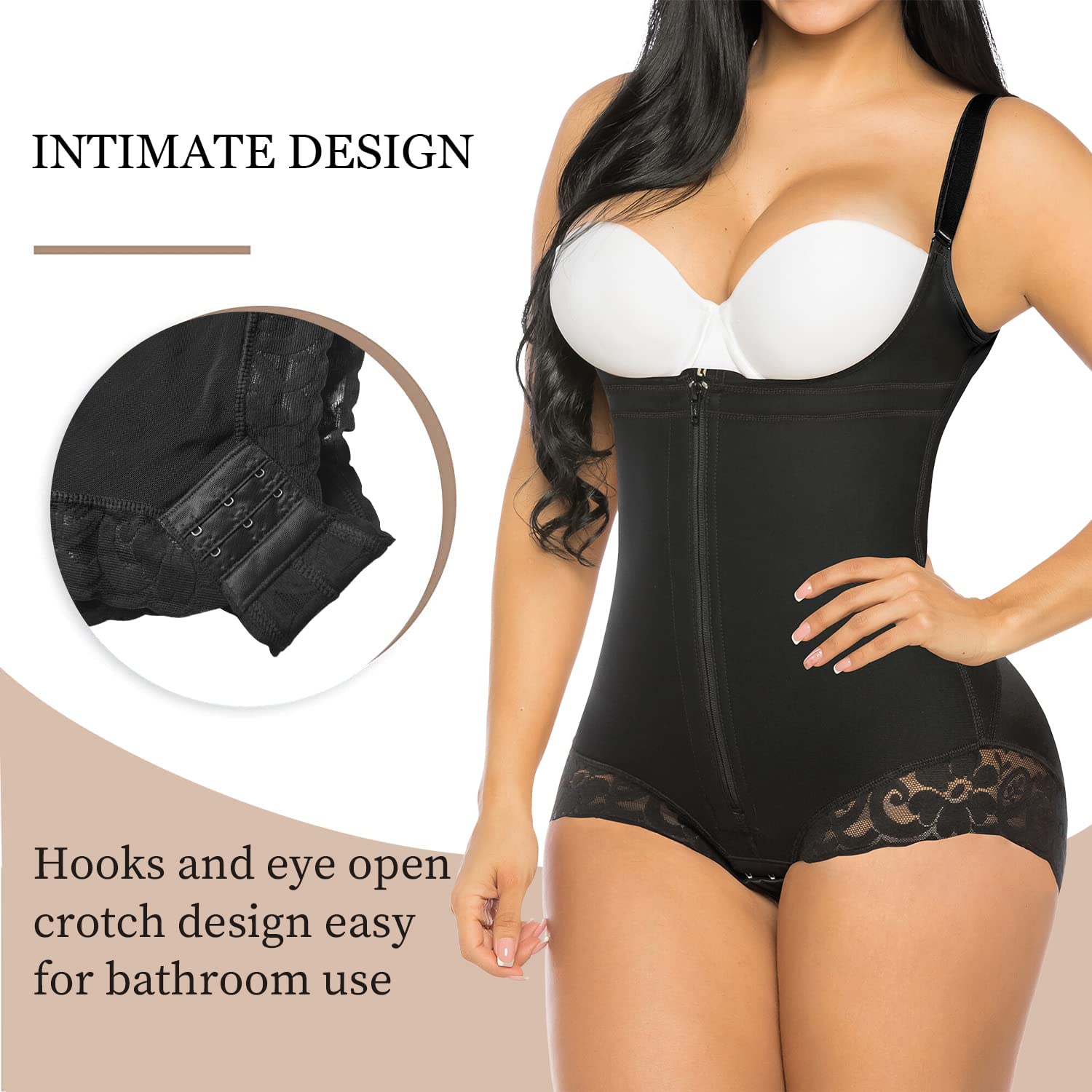YIANNA Bodysuit Shapewear For Women