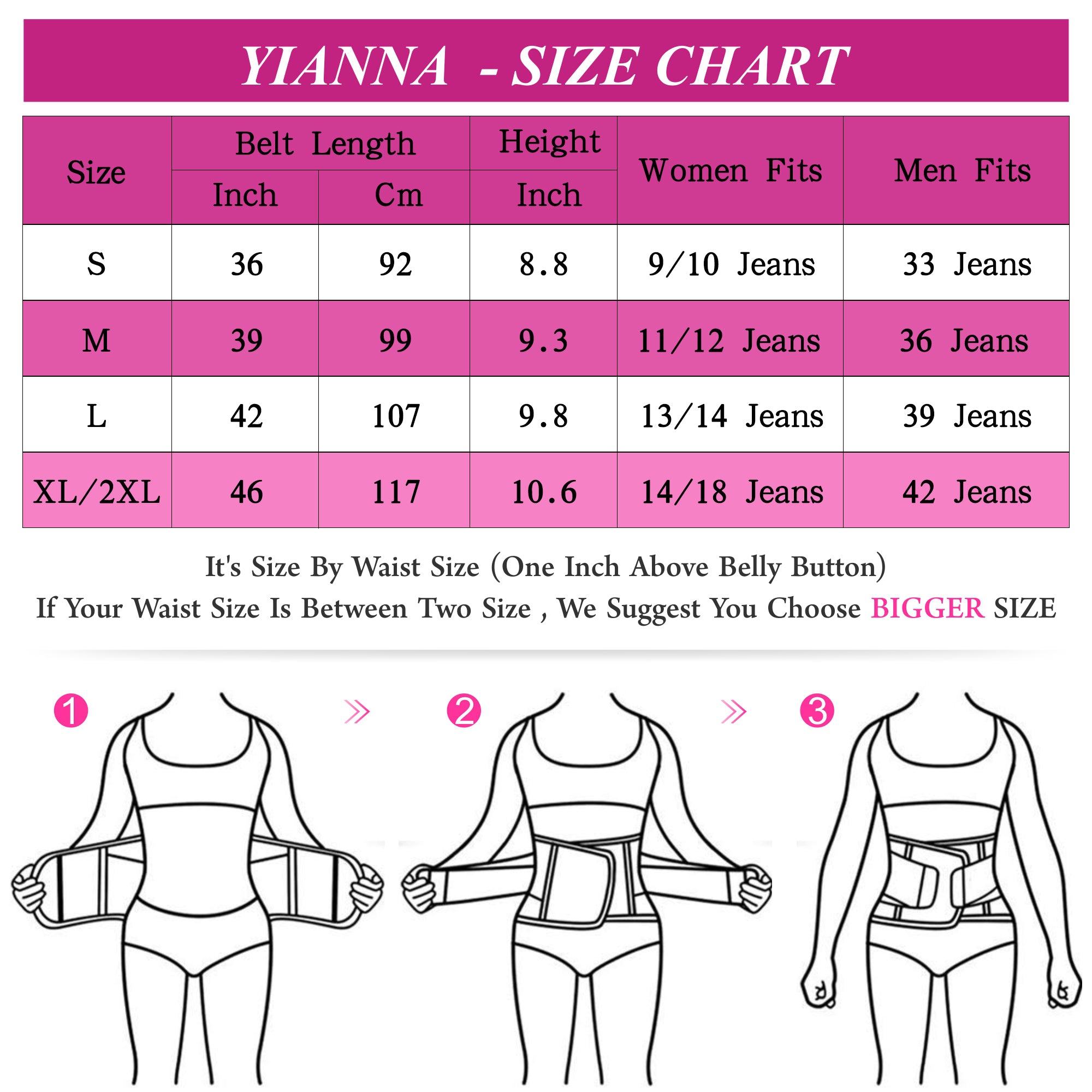 YIANNA Waist Trainer Slimming Body