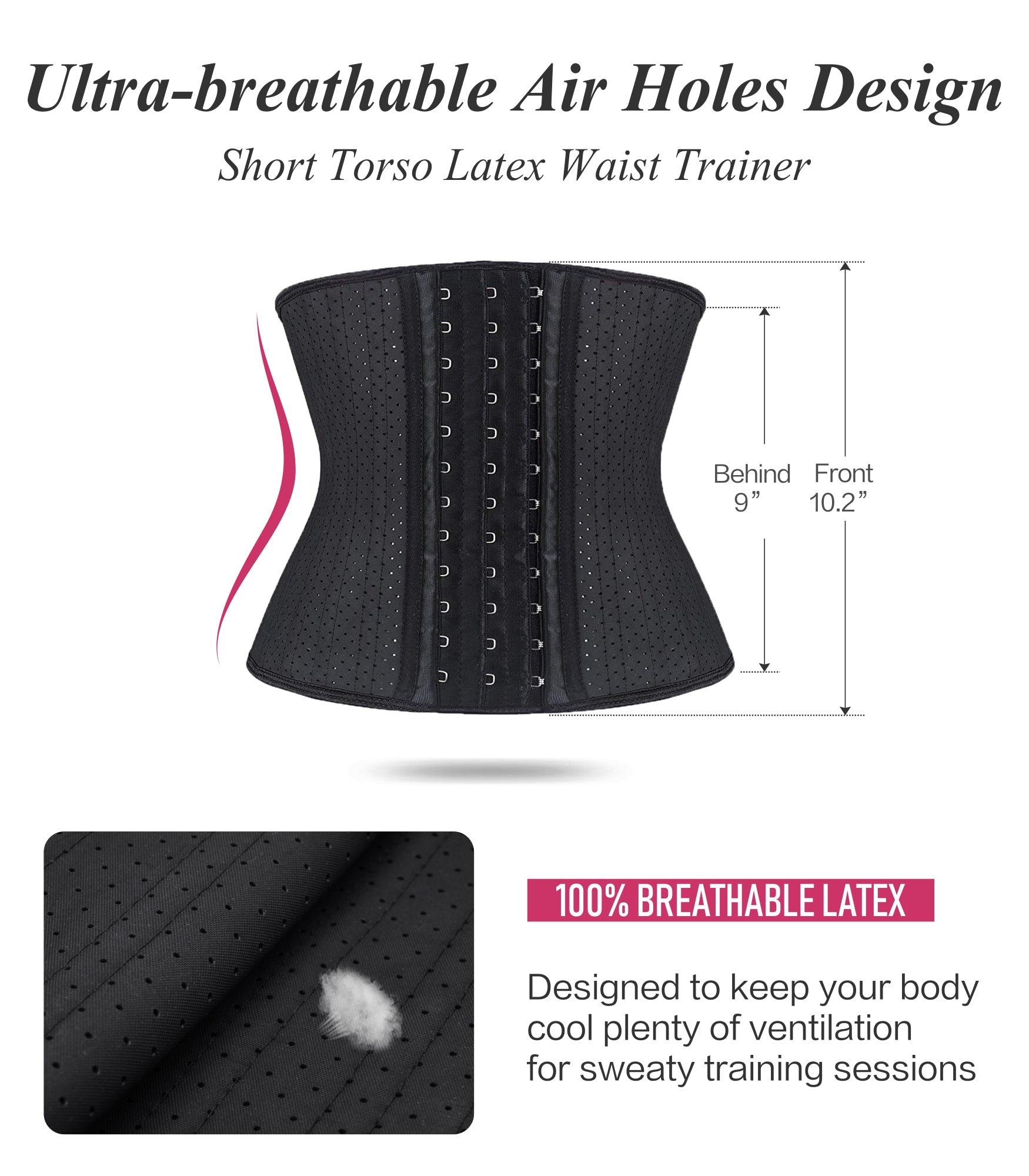 YIANNA Waist Trainer Short Torso