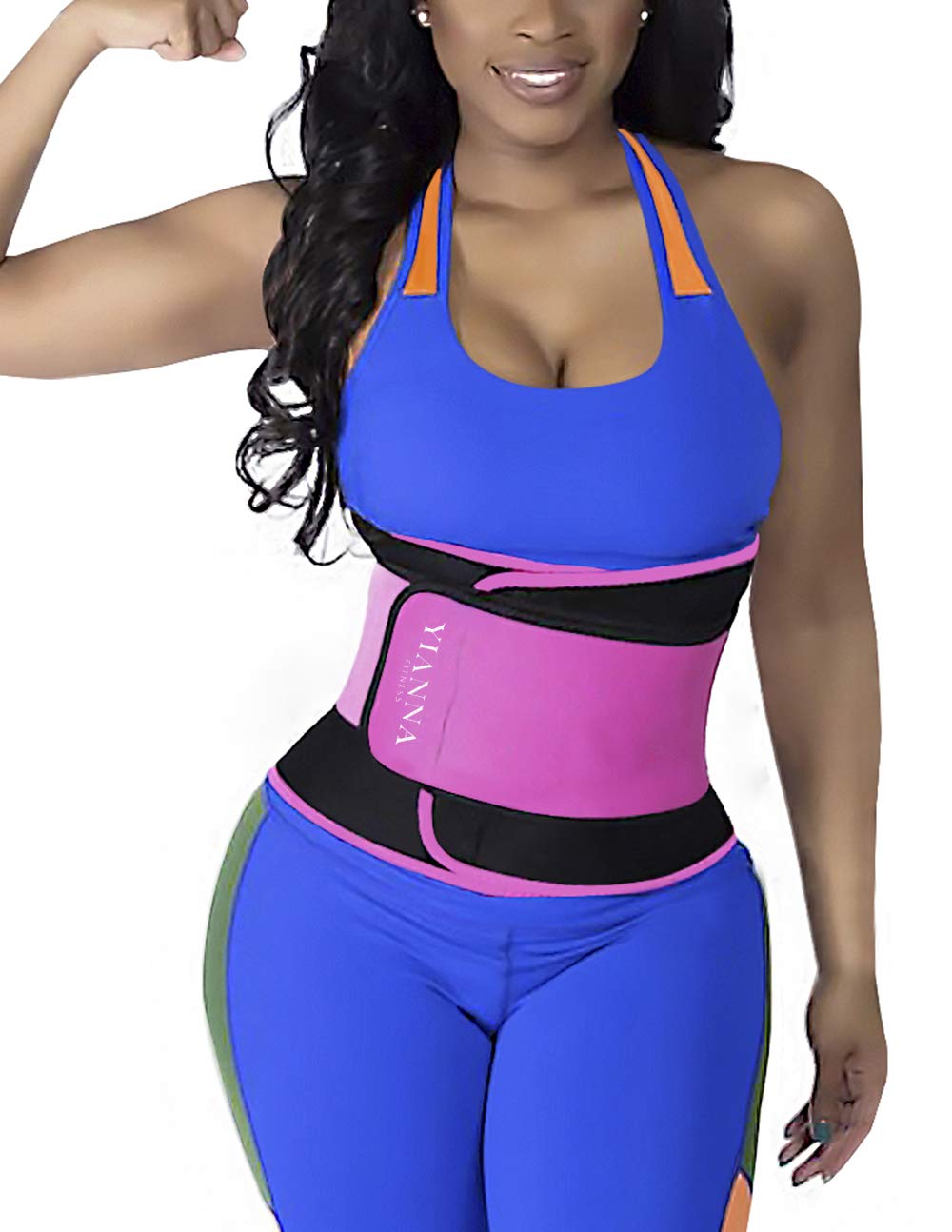 yianna waist trainer with the shopify logo