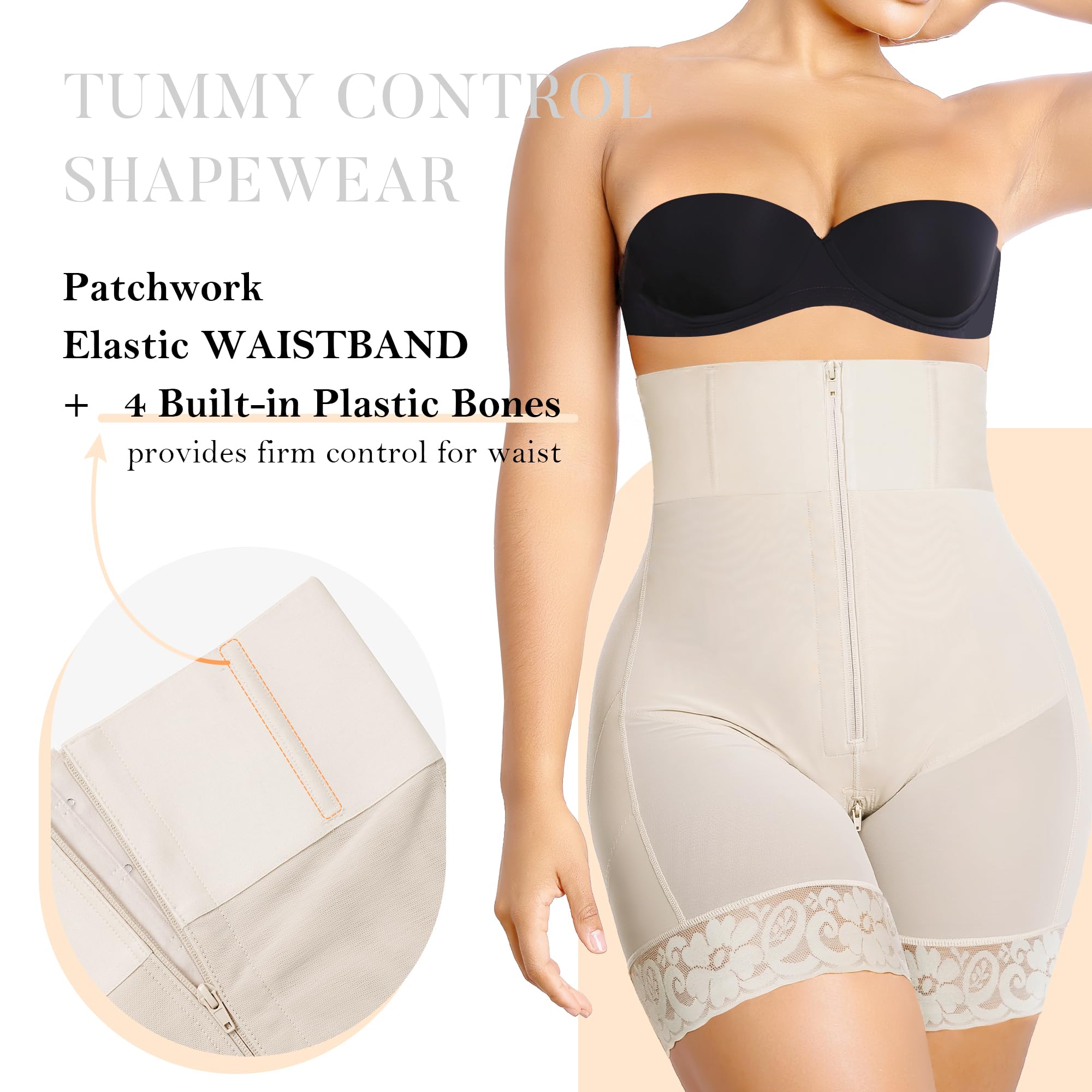 YIANNA Shapewear For Women Tummy