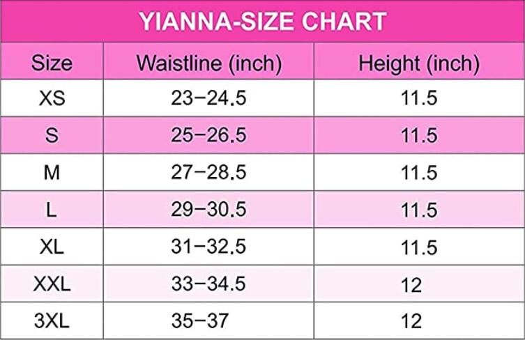 YIANNA Womens Waist Trainer Corset