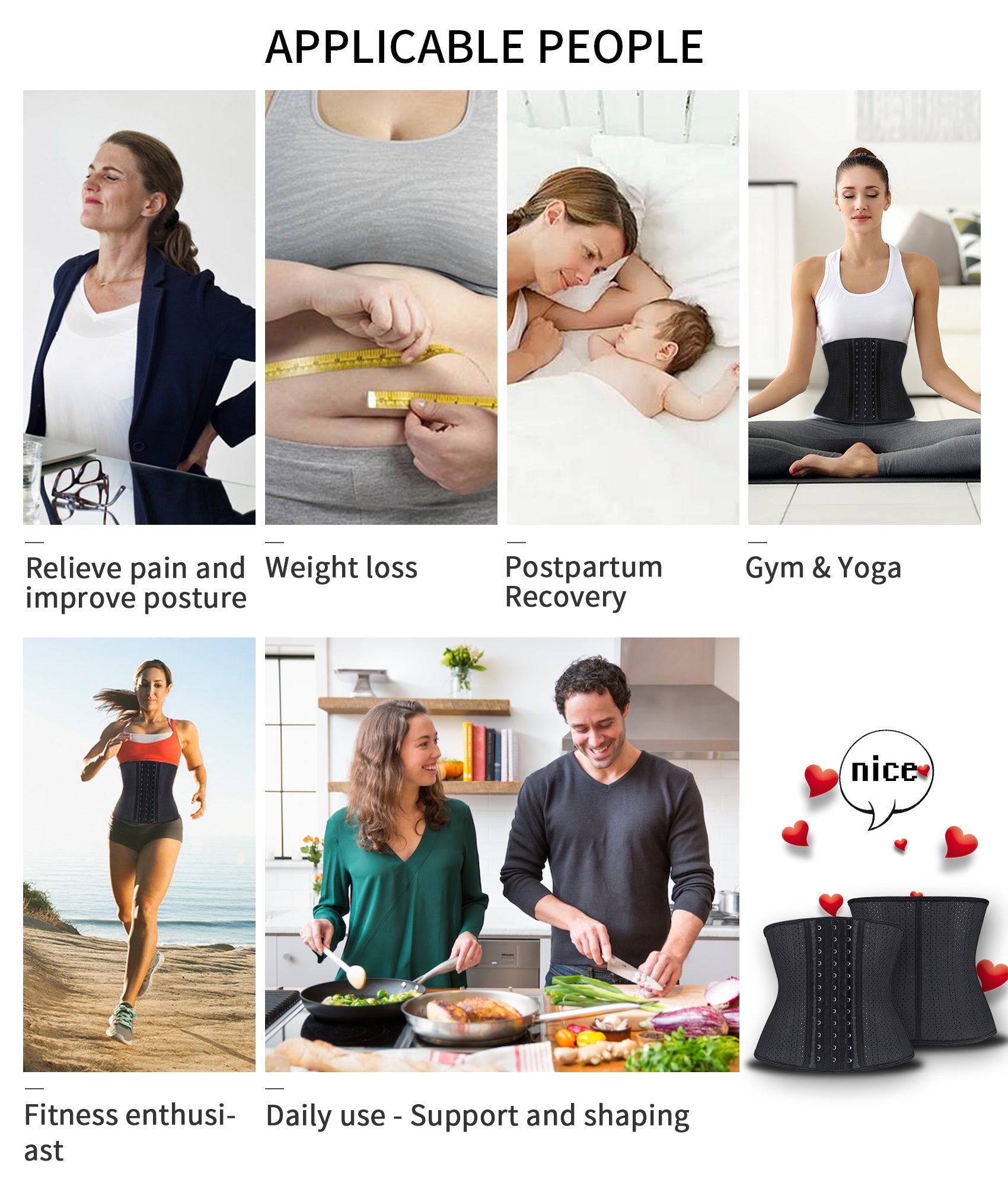 YIANNA Waist Trainer For Weight