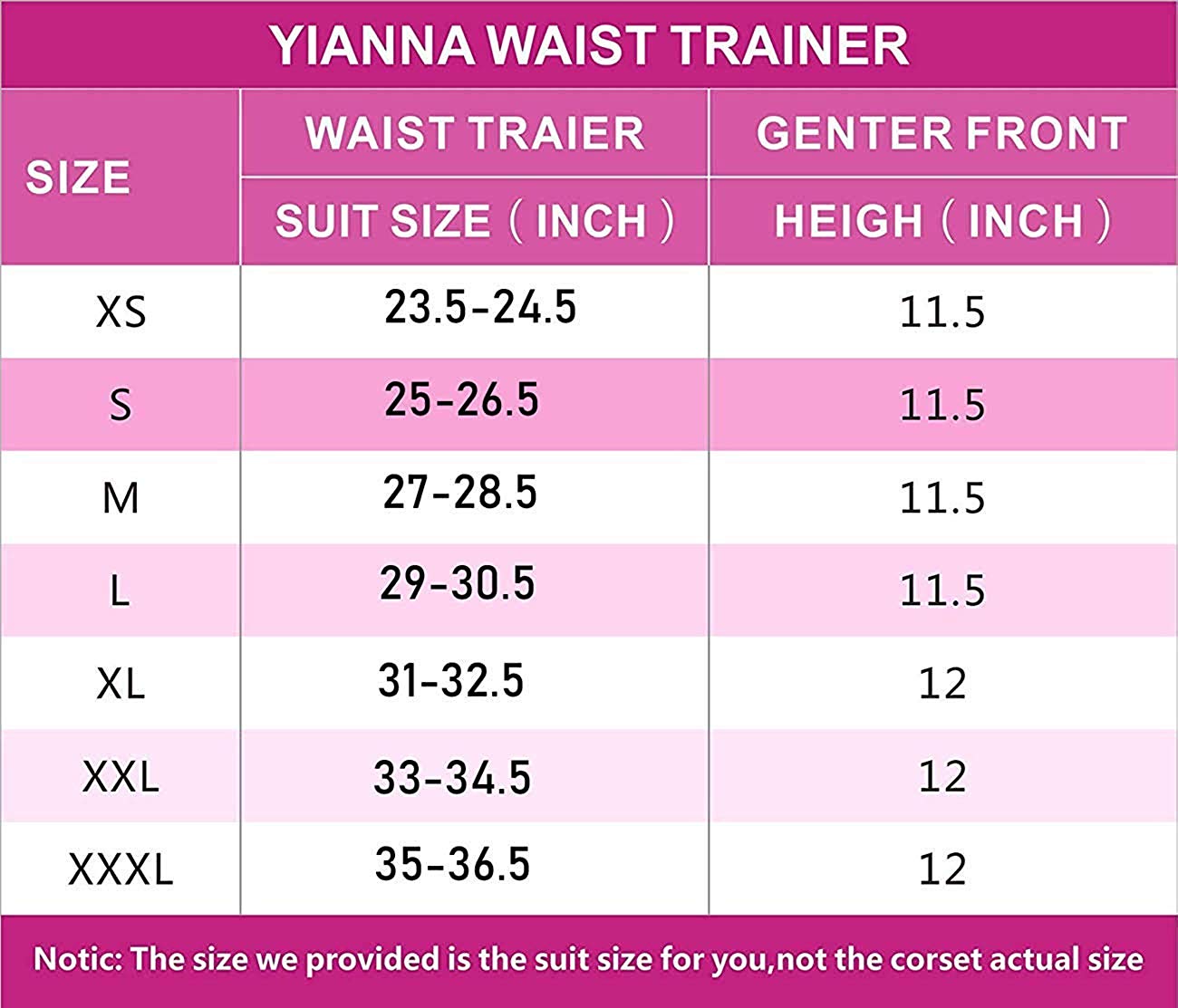 YIANNA Waist Trainer For Women