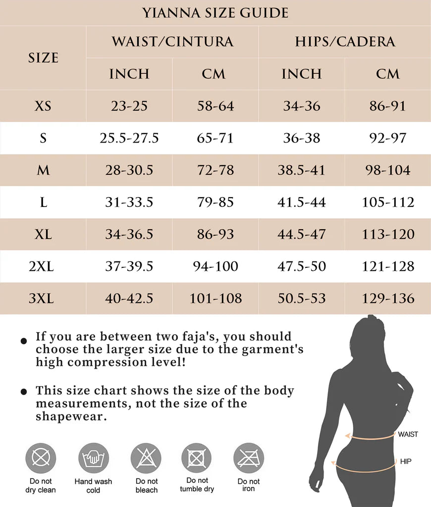 YIANNA Colombianas Postpartum Shapewear